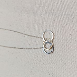 Melissa Joy Manning mixed-metal circles necklace